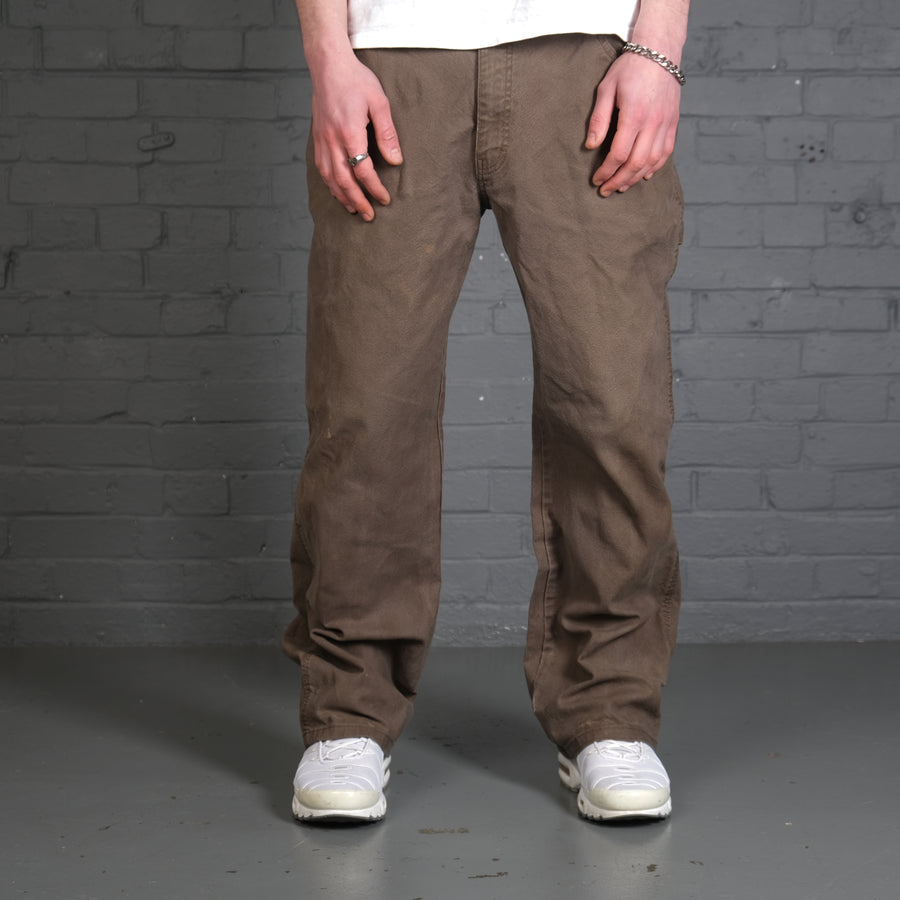Dickies Carpenter Jeans in Khaki Green