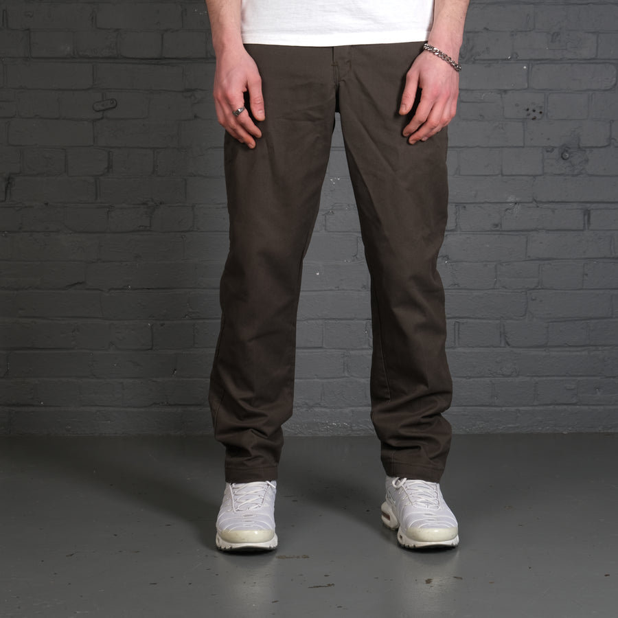 Vintage Dickies 874 chino trousers in Khaki Green