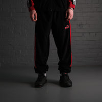 Vintage Puma Valour Tracksuit Set in Red and Black
