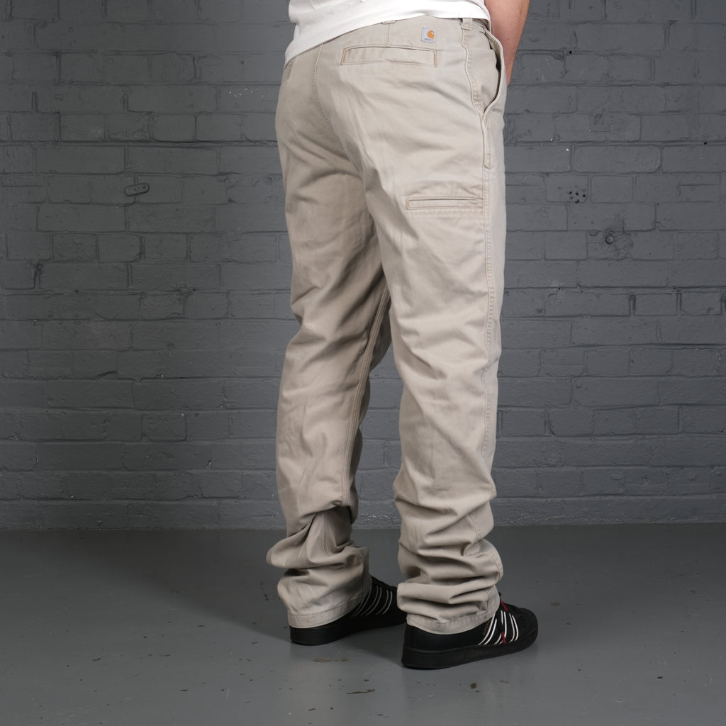Carhartt Chino Trousers in Cream