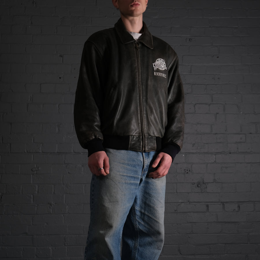 Planet Hollywood Jacket in Faded Black