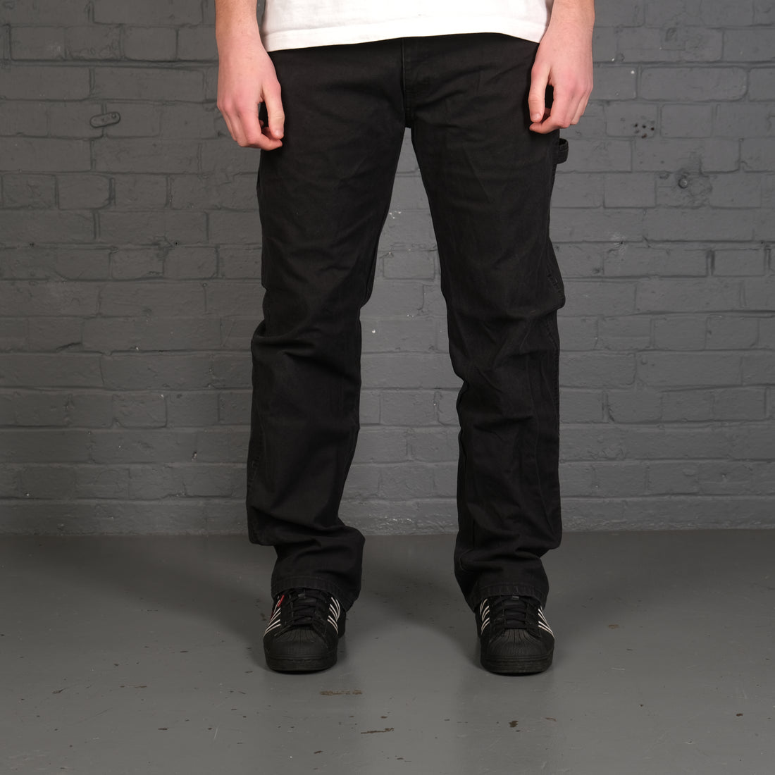 Dickies Carpenter Jeans in Black.