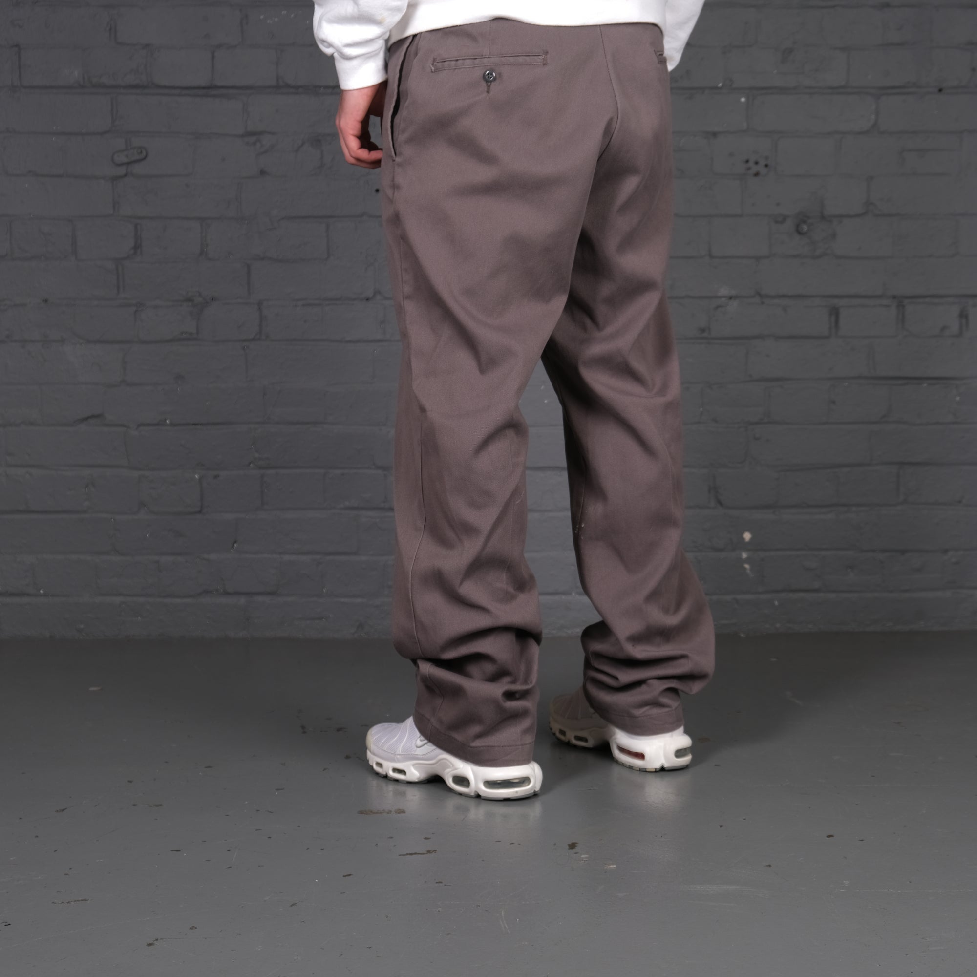 Vintage Dickies 874 chino trousers in Grey