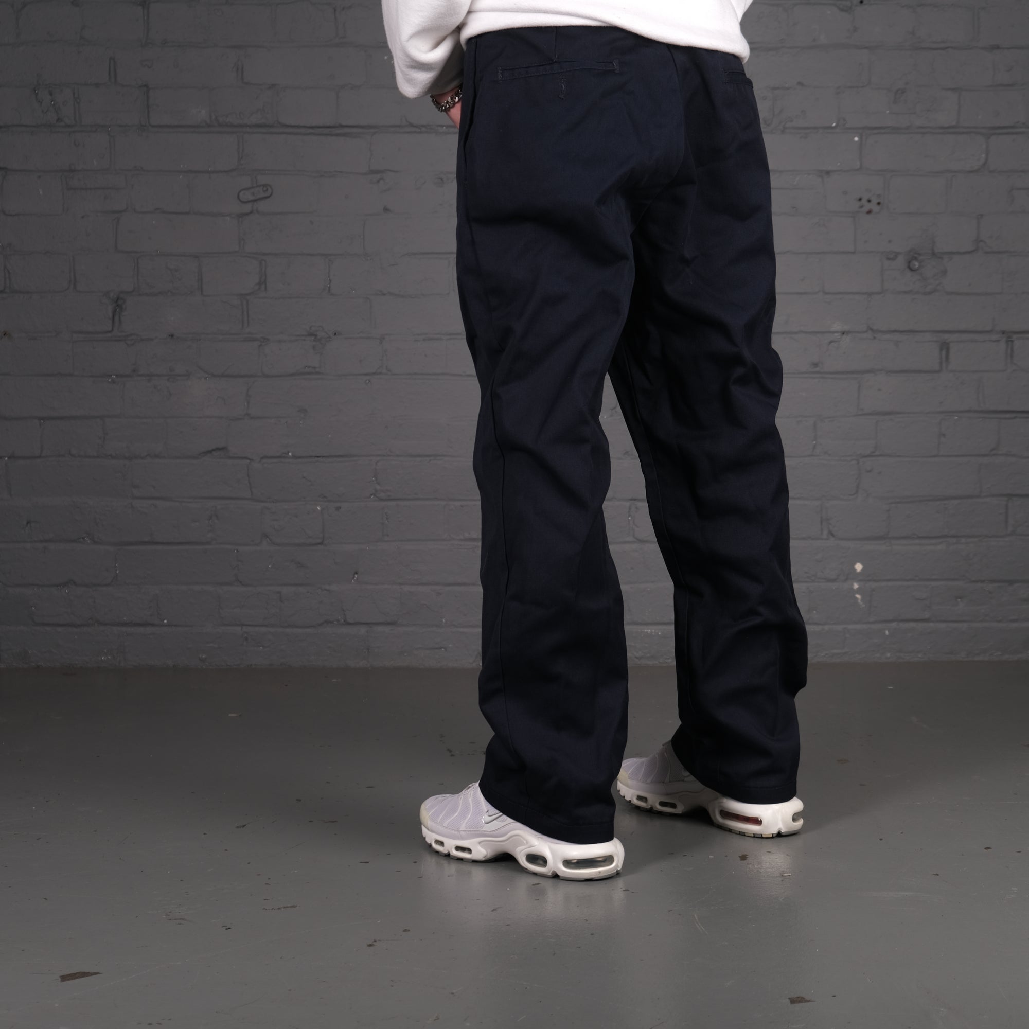 Vintage Dickies 874 chino trousers in Navy