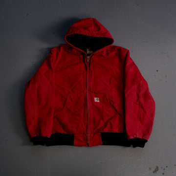 Vintage Carhartt Active Bomber Jacket in Red
