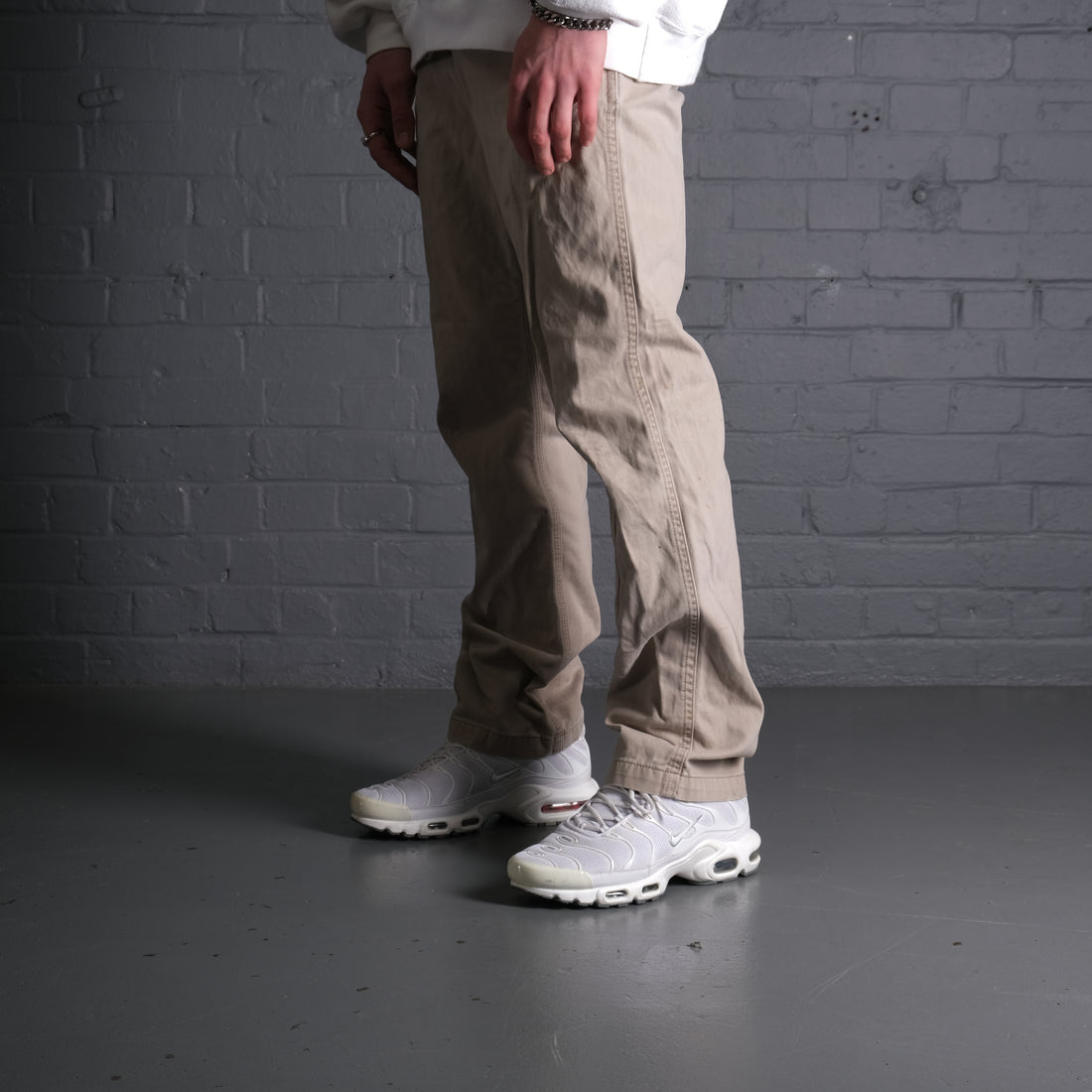 Vintage Carhartt Chino Trousers in Cream