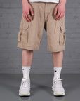 Vintage Carhartt Cargo Shorts in beige