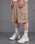 Vintage Carhartt Cargo Shorts in beige