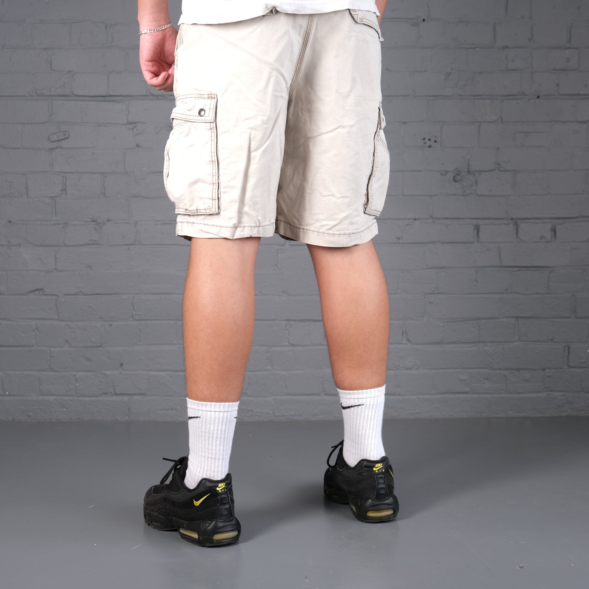 Vintage Carhartt Cargo Shorts in Cream