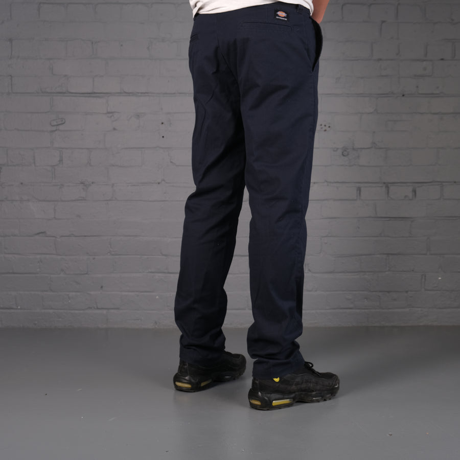 Adidas Popper Tracksuit bottoms in Blue