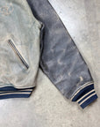 Vintage Crew Leather Varsity Jacket