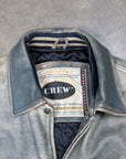 Vintage Crew Leather Varsity Jacket