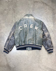 Vintage Crew Leather Varsity Jacket