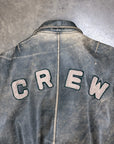 Vintage Crew Leather Varsity Jacket