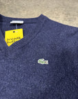 Vintage Lacoste Knitted V-Neck Jumper