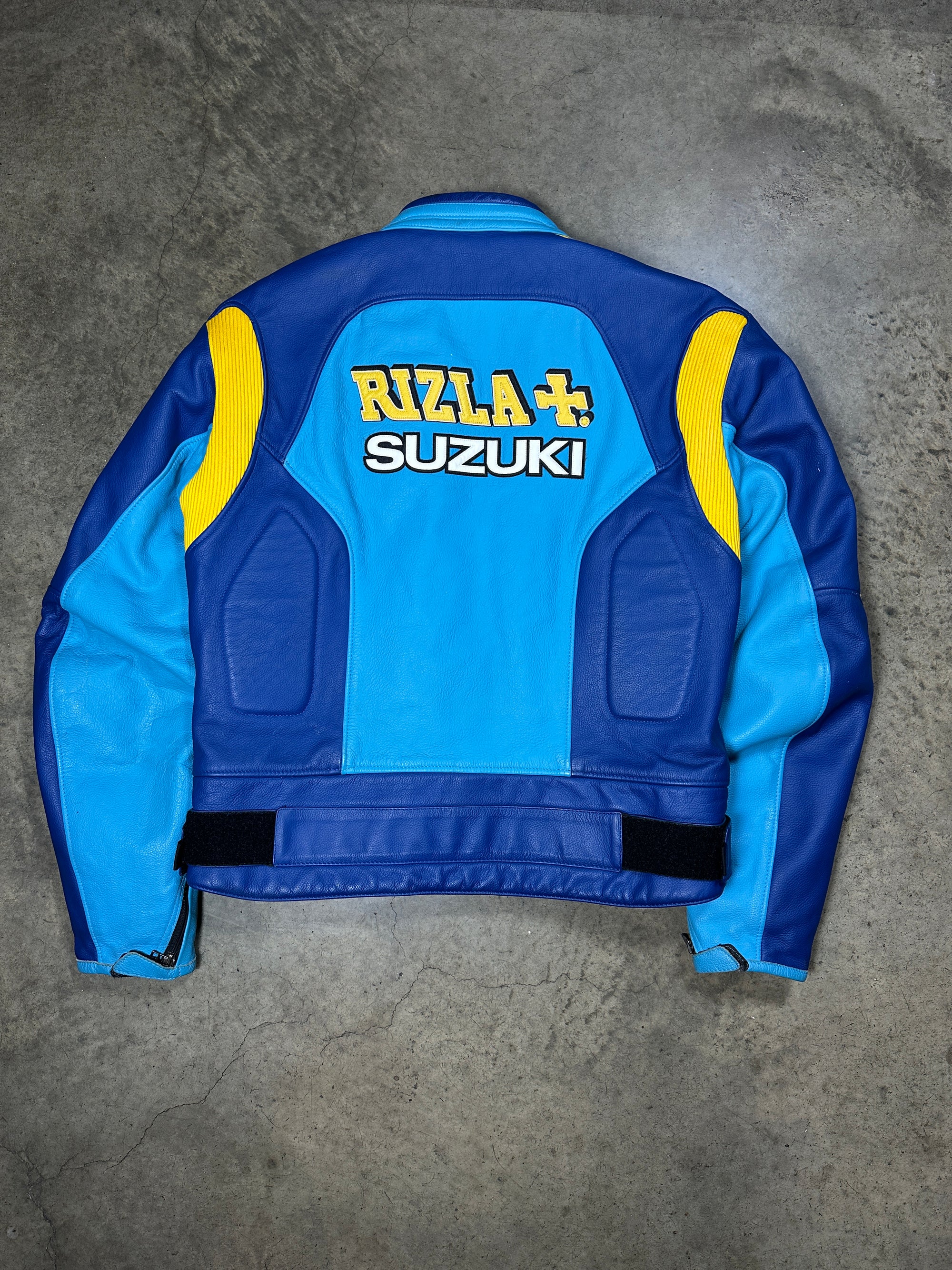 Vintage Rizla x Suzuki Leather Racing Jacket