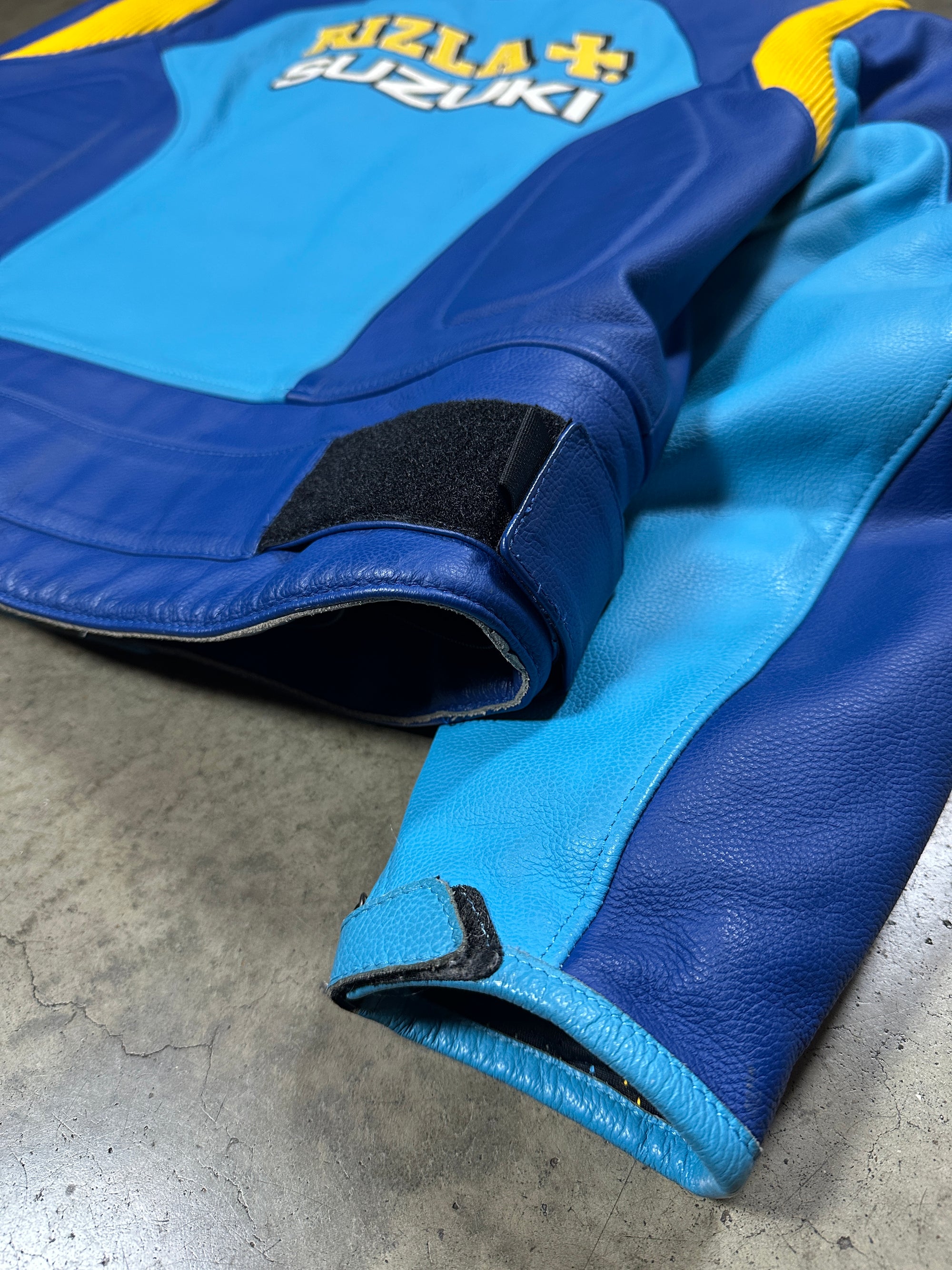 Vintage Rizla x Suzuki Leather Racing Jacket