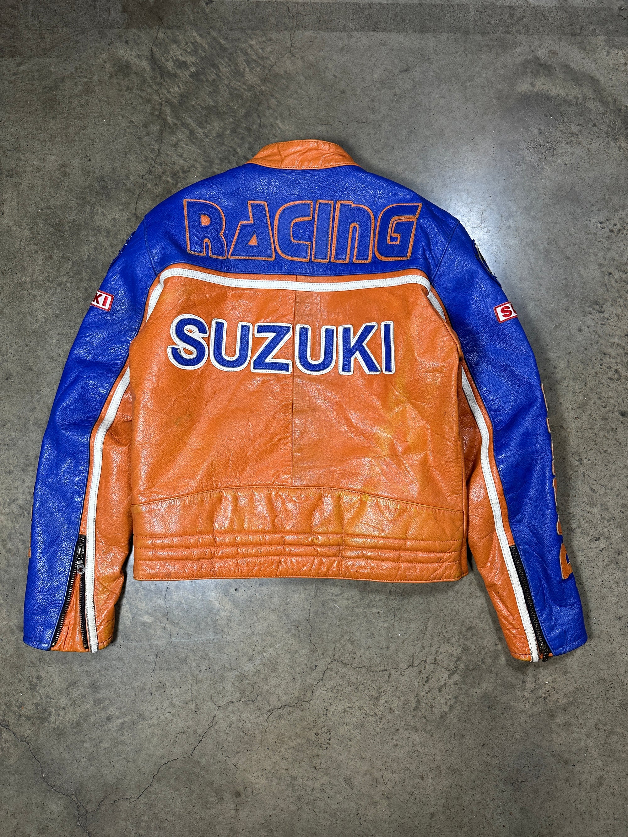 Vintage Suzuki Leather Racing Jacket