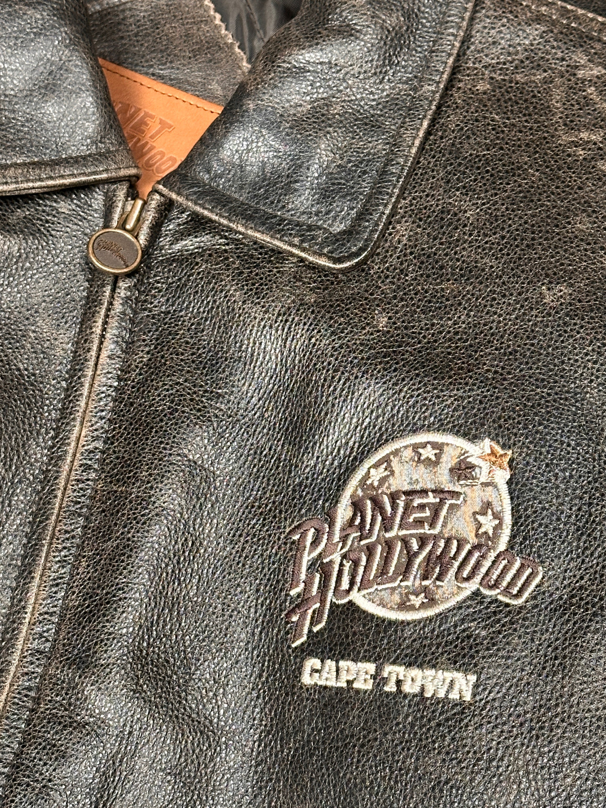 Vintage Planet Hollywood Leather Jacket