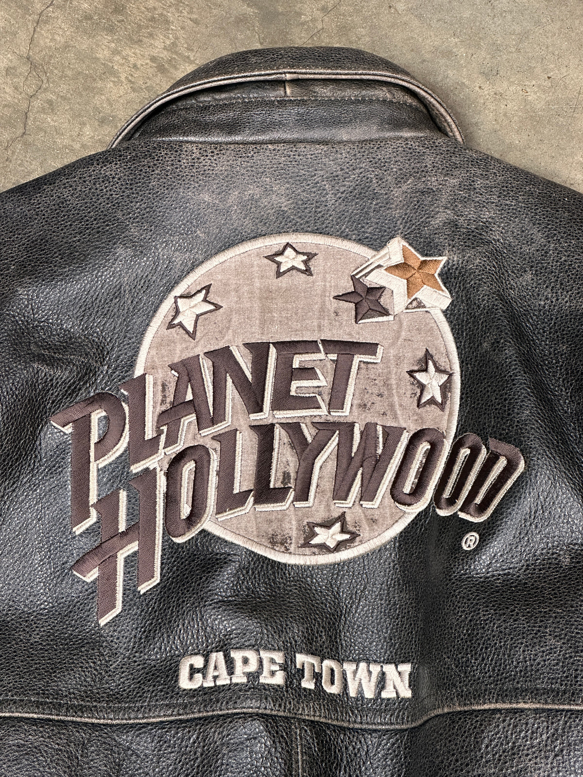 Vintage Planet Hollywood Leather Jacket