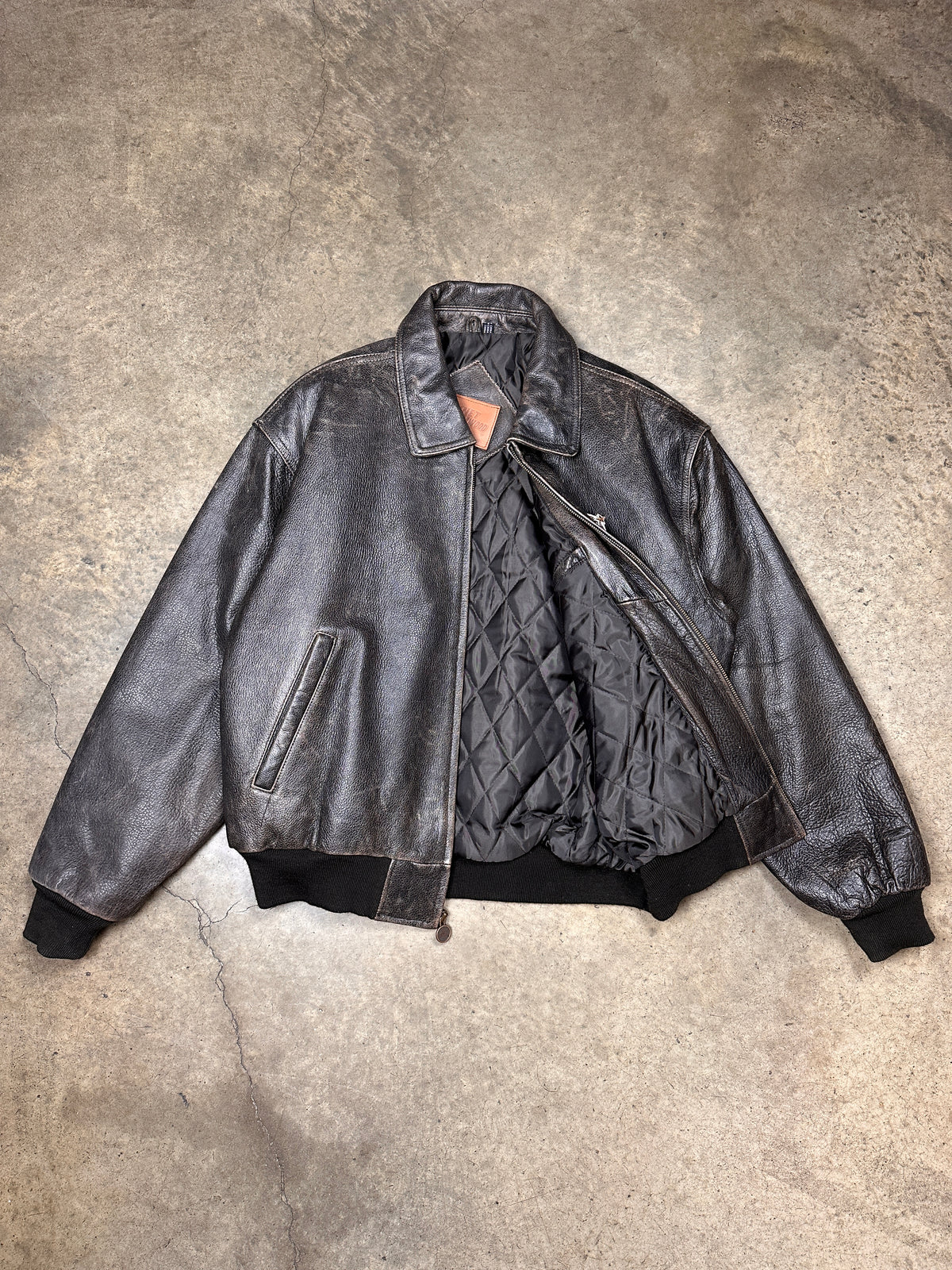 Vintage Planet Hollywood Leather Jacket