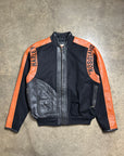 Vintage Harley Davidson Leather Varsity Jacket