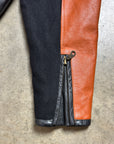 Vintage Harley Davidson Leather Varsity Jacket