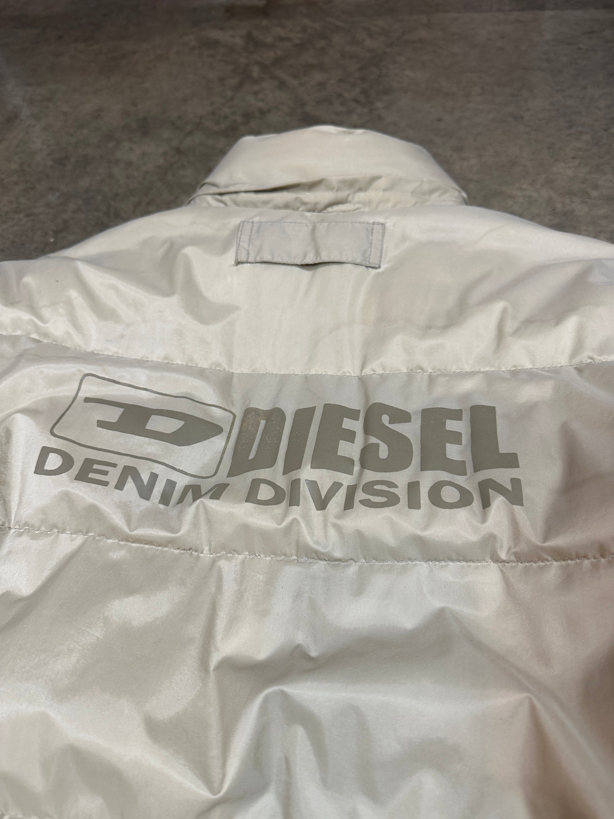 Diesel Beige Puffer Jacket