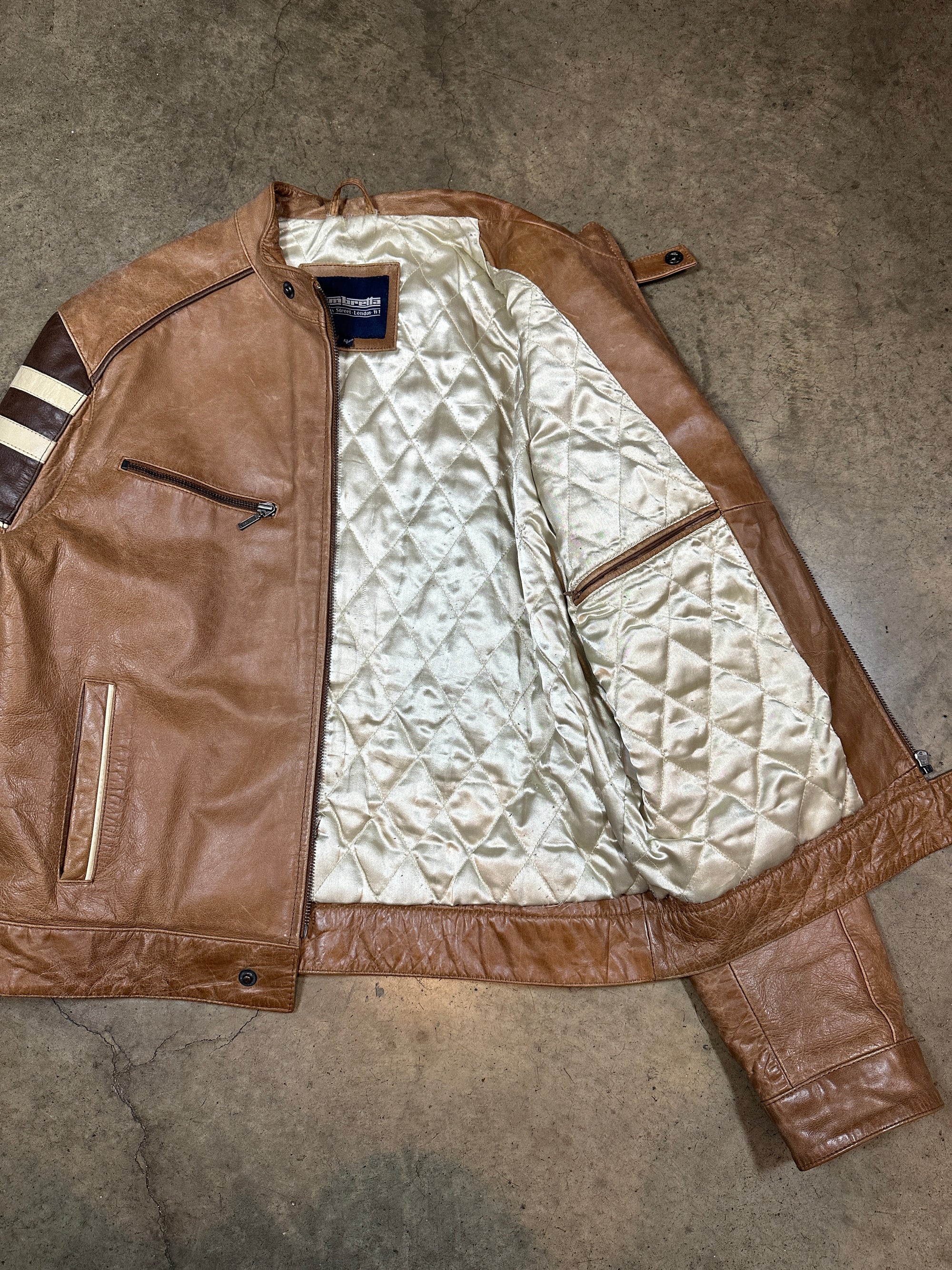 Leather Lambretta Jacket
