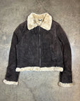 Vintage Shearling Flight Jacket