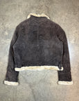 Vintage Shearling Flight Jacket