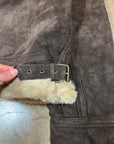 Vintage Shearling Flight Jacket
