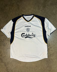 Vintage Liverpool Riise '01 Reebok Football Jersey