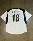 Vintage Liverpool Riise '01 Reebok Football Jersey