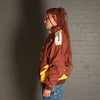 Vintage UPS Nascar Racing Bomber Jacket in Brown