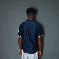 Vintage Nike PSG 2001 - 2002 Home Football Shirt in Navy Blue