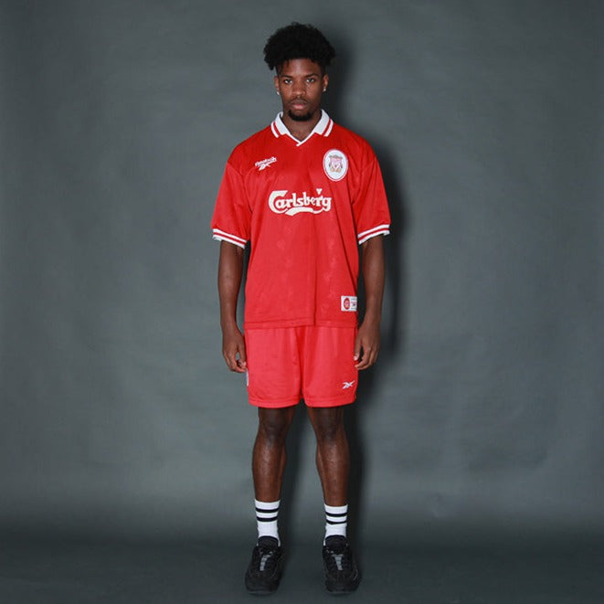 Vintage Reebok Liverpool 96-97 Home Kit Football Shirt