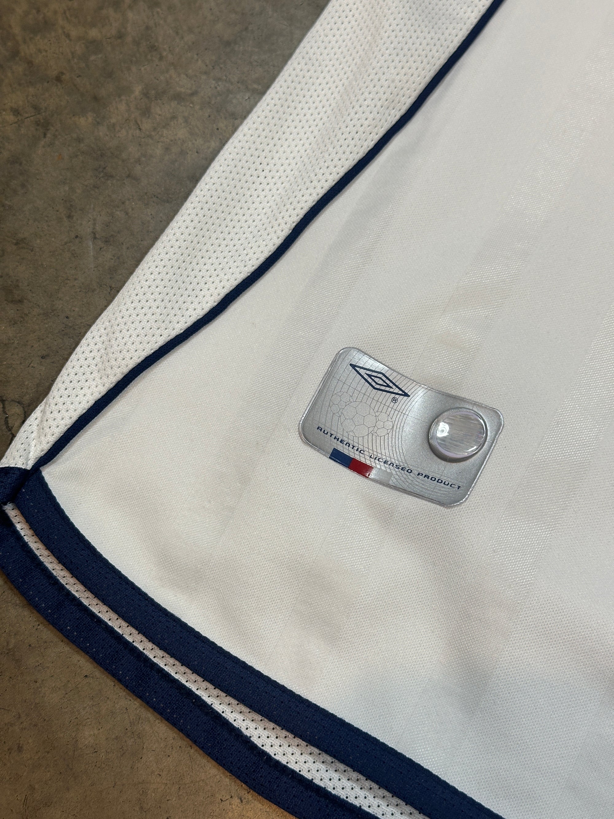 Vintage England Umbro '02 England Home Kit Size XL