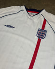Vintage England Umbro '02 England Home Kit Size XL