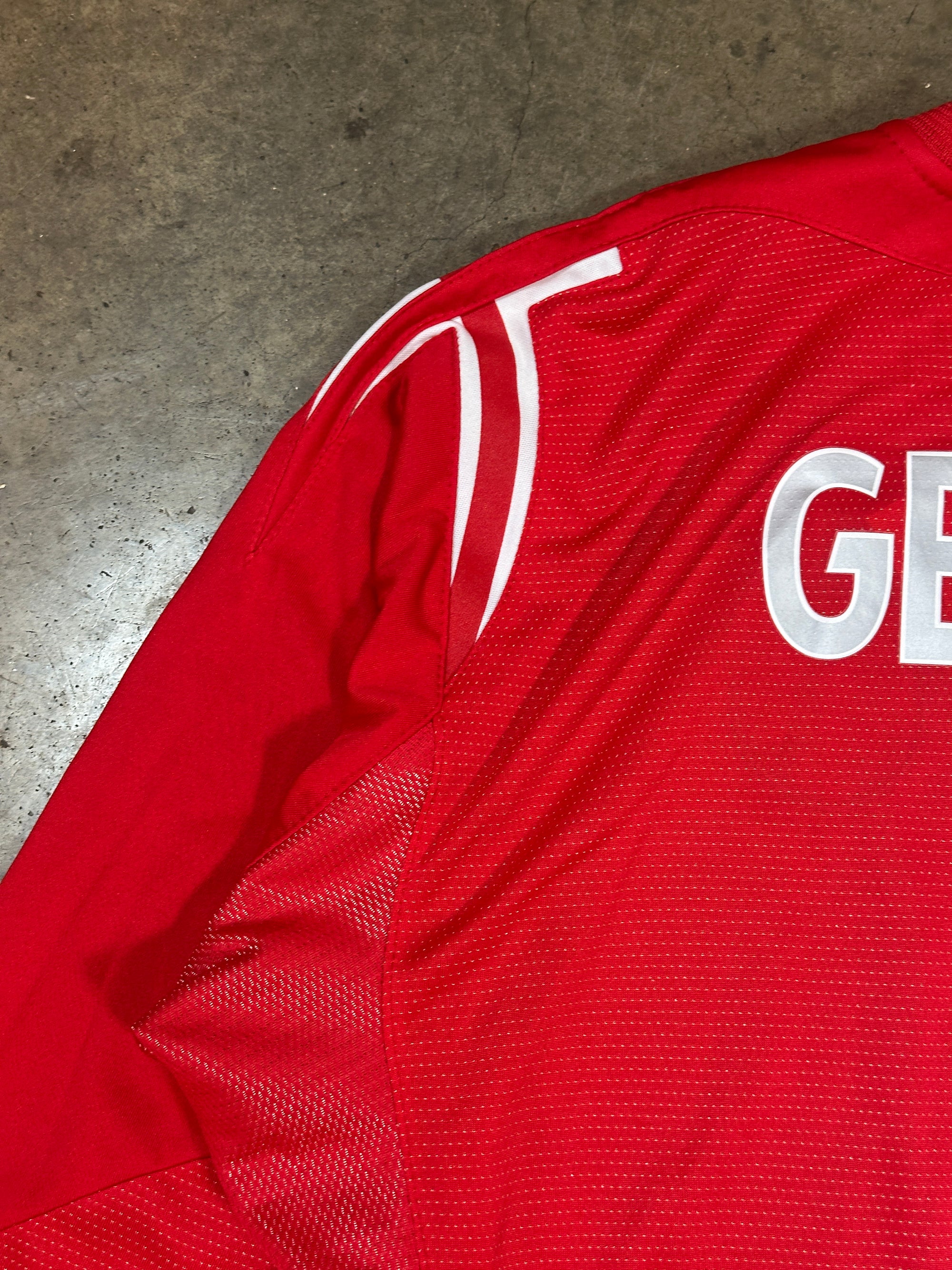 Vintage England Gerrard Umbro '04 England Away Longsleeve