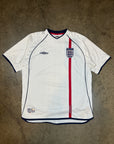 Vintage England Umbro '02 England Home Kit Size L