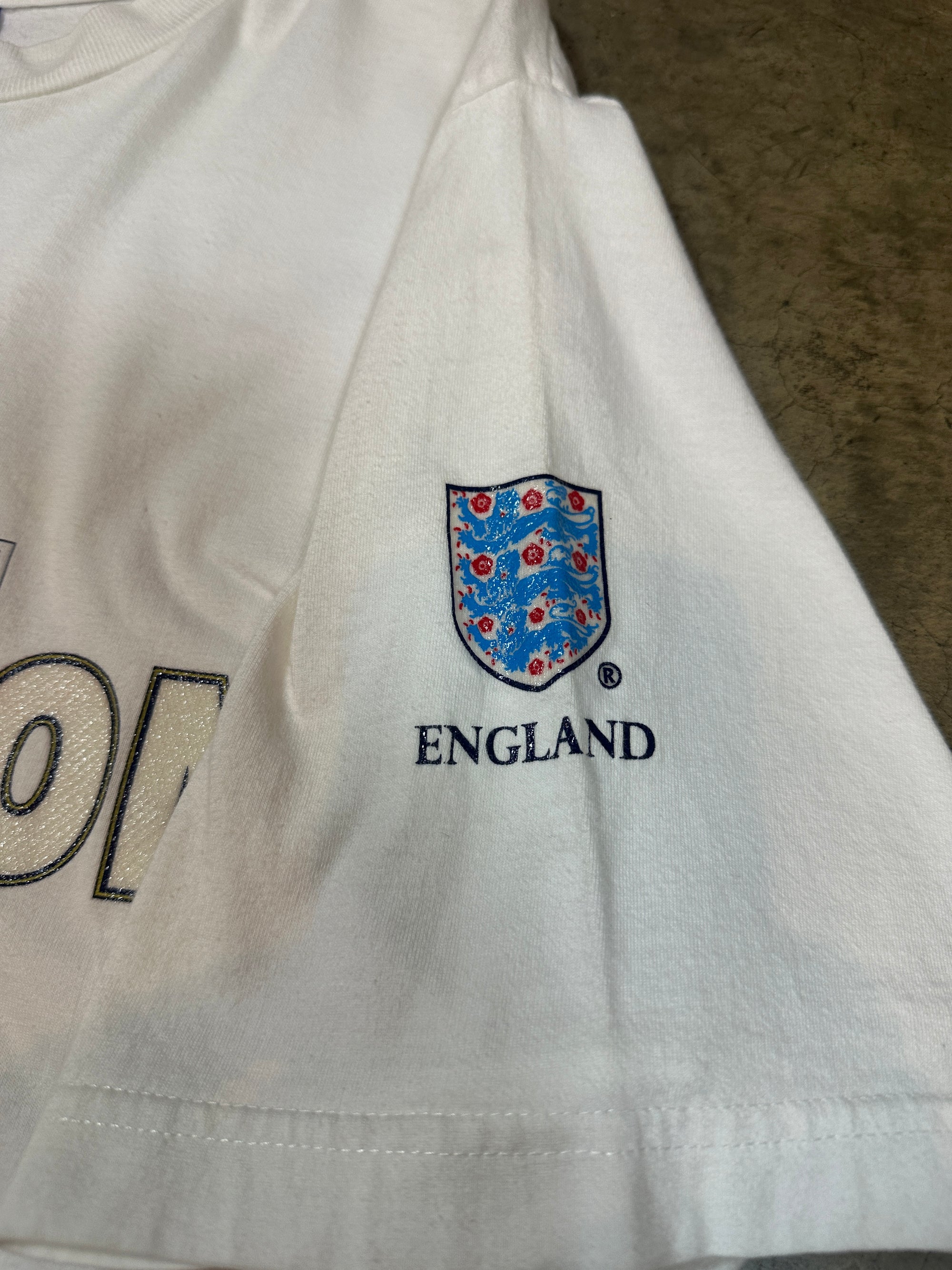Vintage Umbro Only England Three Lions T-shirt