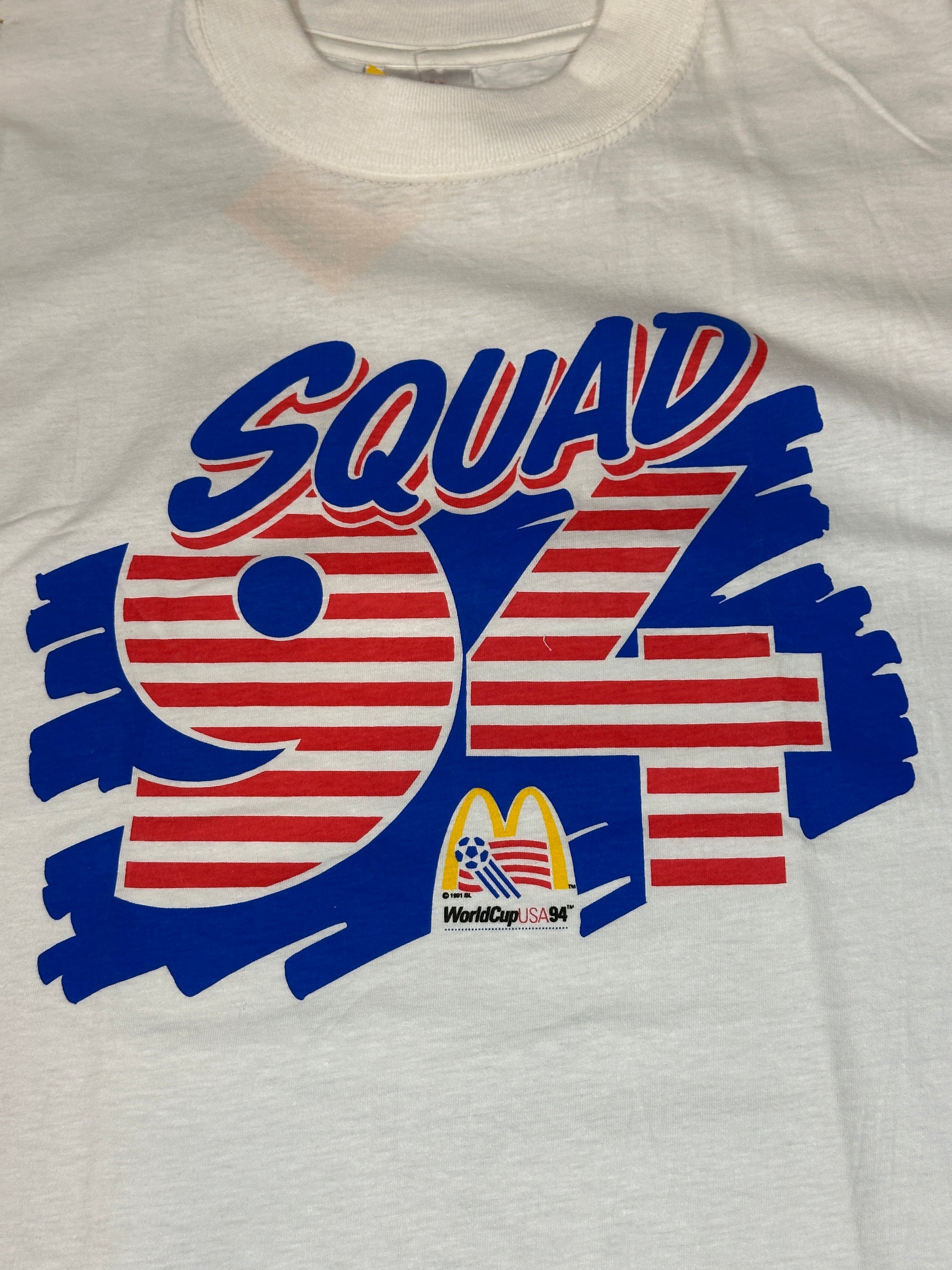 Vintage '94 Squad World Cup USA McDonald's T-shirt