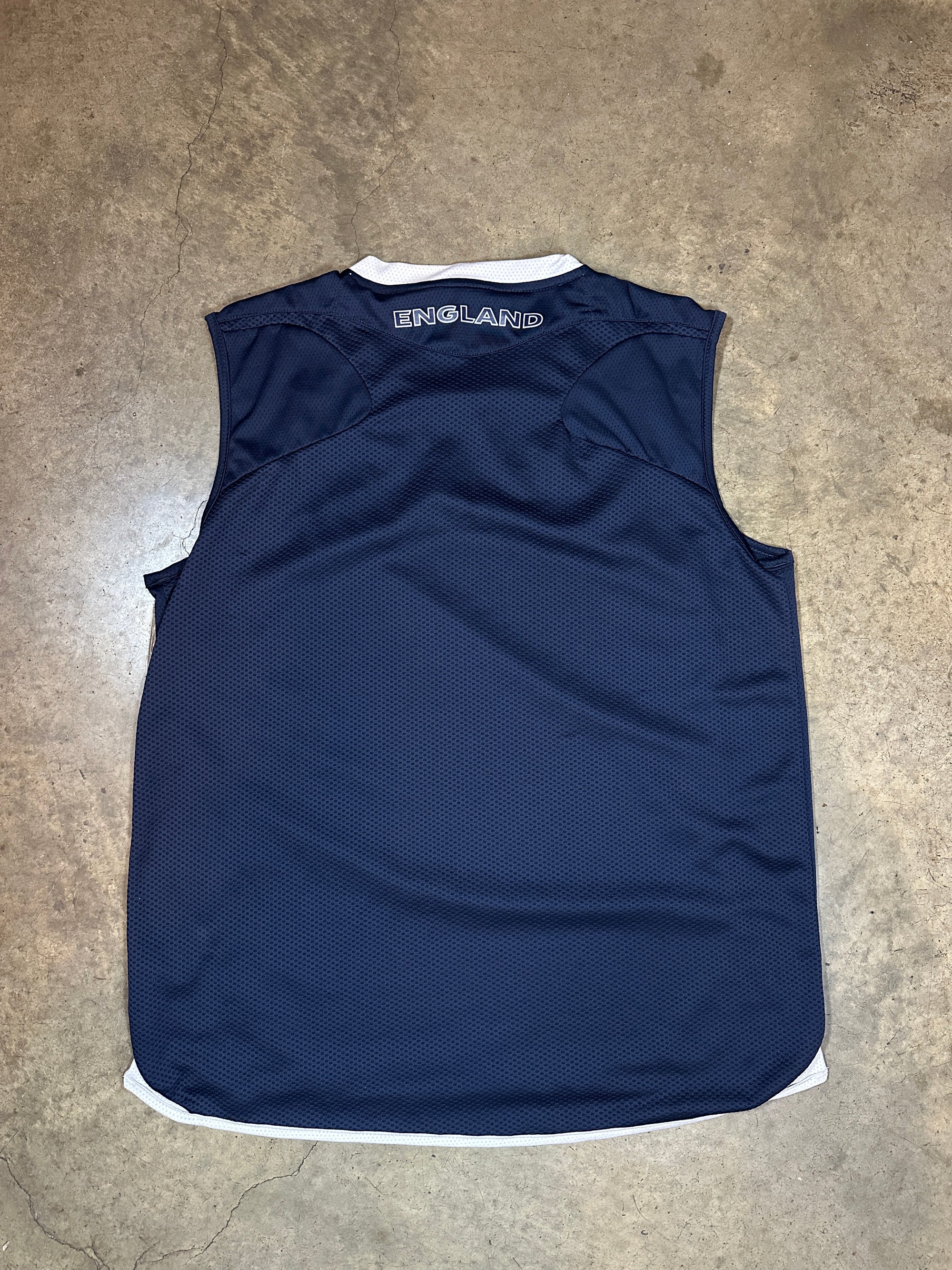 Vintage England Umbro '06 Training Vest