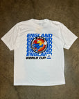 Vintage England '98 World Cup France T-shirt