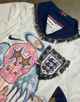 Custom England 3 Lions Skull Dress by Etuaté