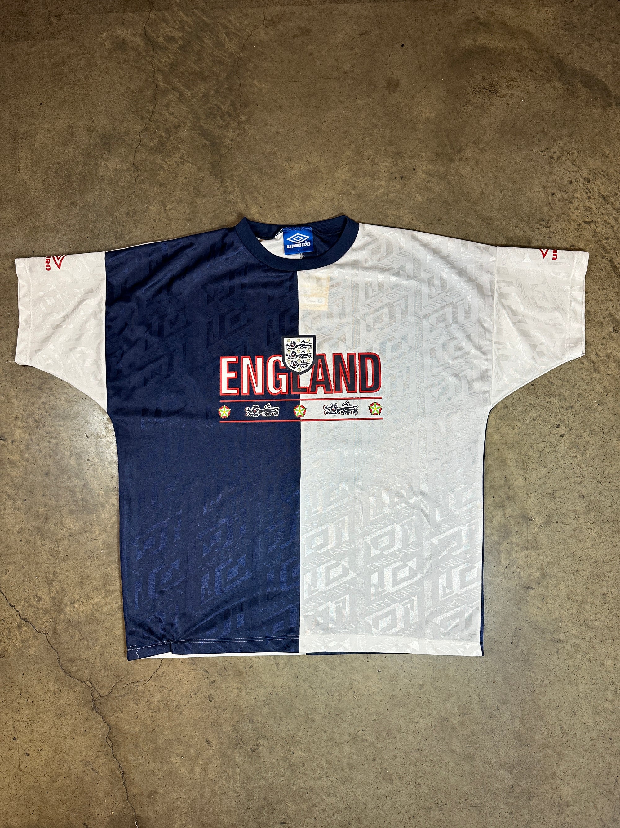 Vintage England Umbro '94 Training Kit
