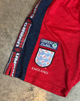 Vintage England '97 Umbro Green Flag Training Shorts