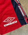 Vintage England '97 Umbro Green Flag Training Shorts