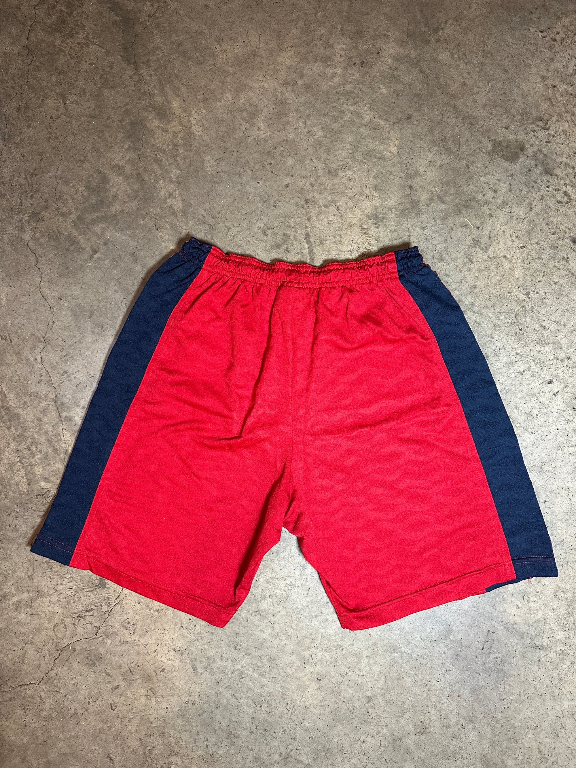 Vintage England '97 Umbro Green Flag Training Shorts